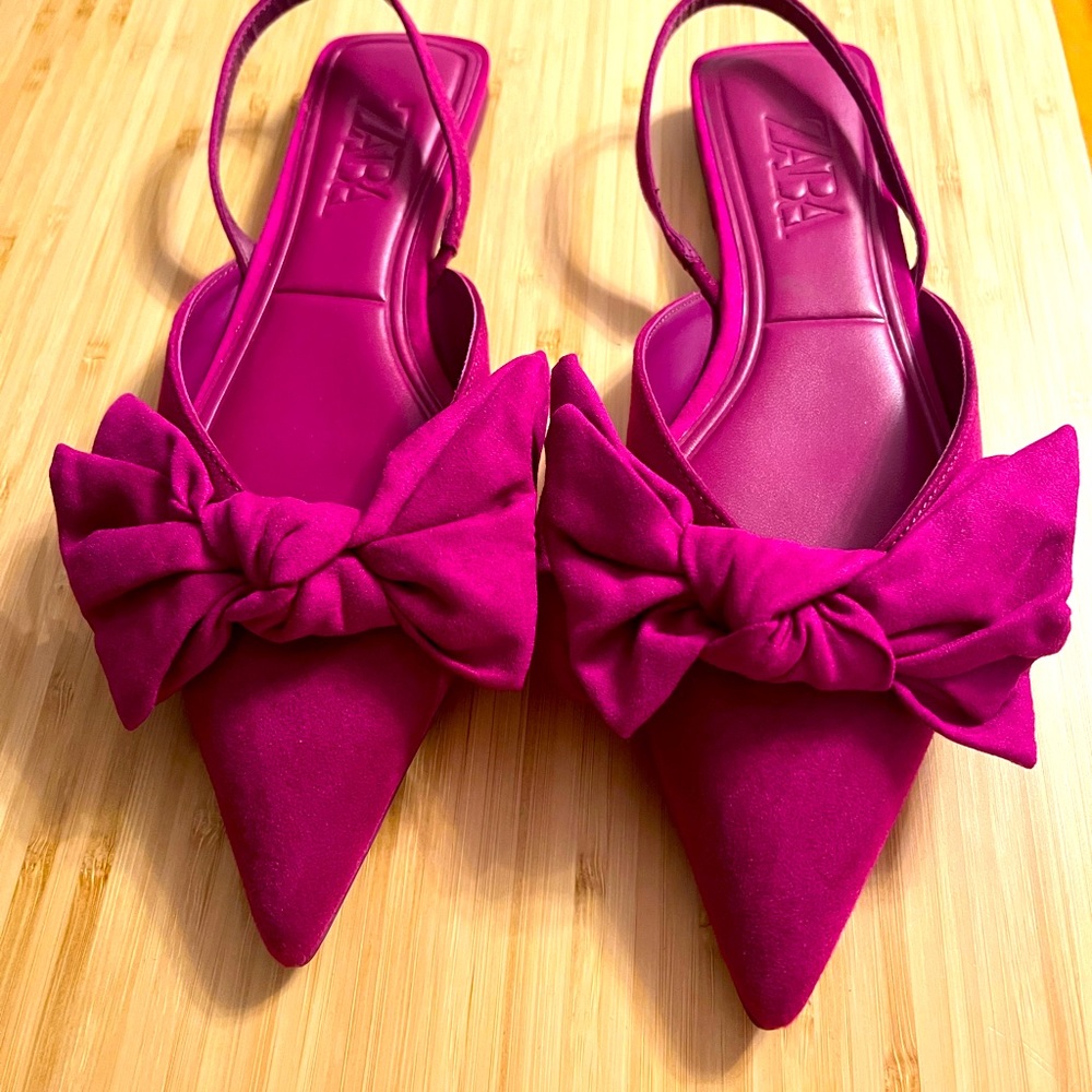Zara Bow Flats